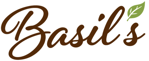 Logo for Basil's Table.